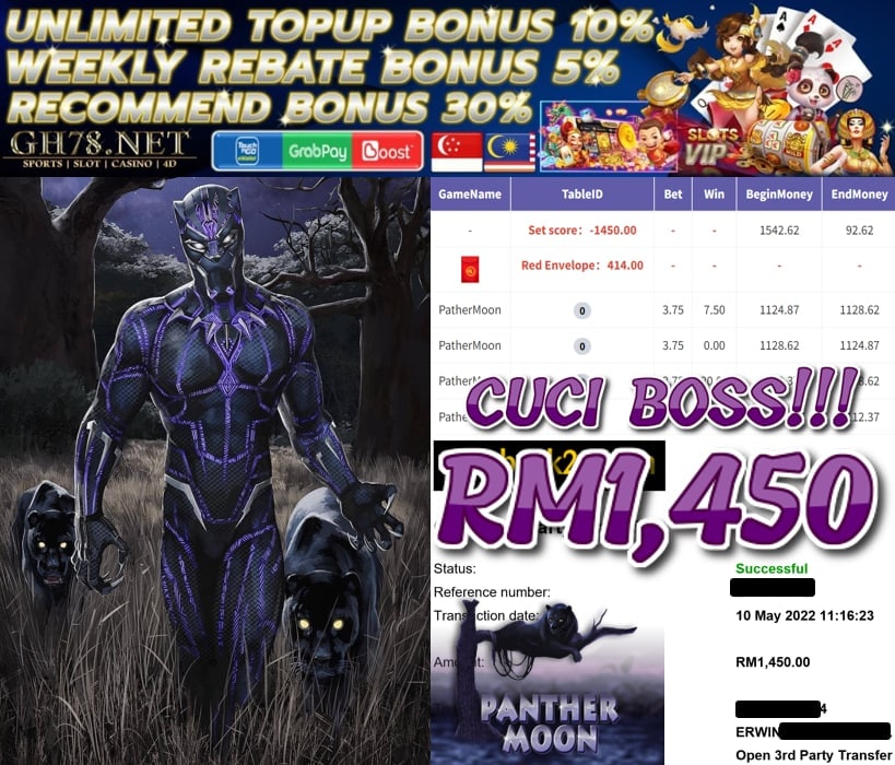 918KISS '' PANTHER MOON '' CUCI RM 1,450 ♥