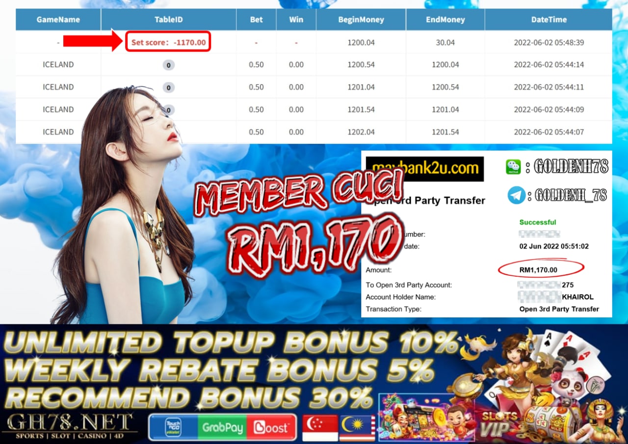 PUSSY888 '' ICELAND '' CUCI RM1,170 ♥