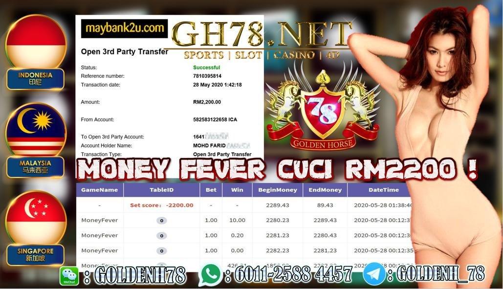 MEMBER MAIN MONEY FEVER CUCI RM2200