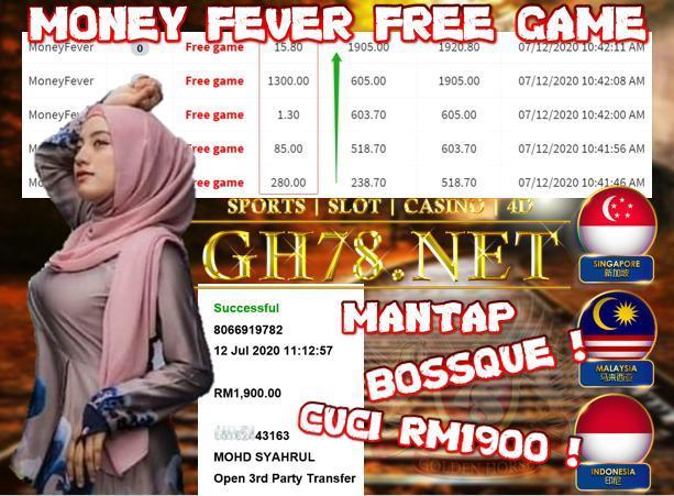 KISS2 , MONEY FEVER FREE GAMES , CUCI RM1900