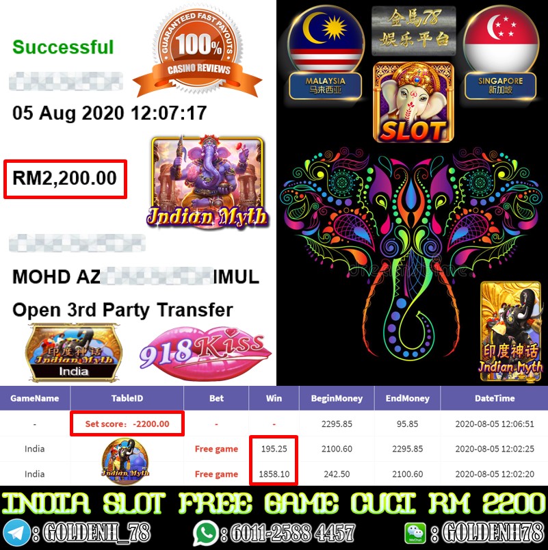 918KISS MEMBER MAIN INDIA KENA FREE GAME CUCI RM2200