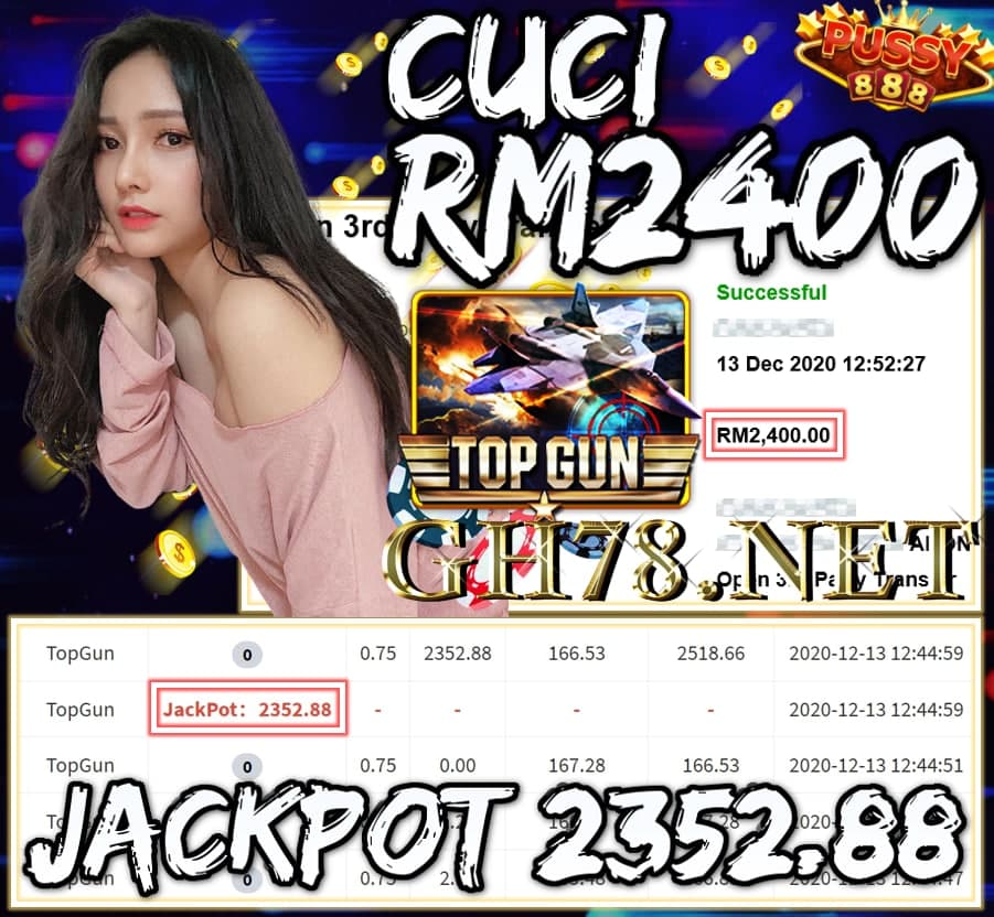 MEMBER MAIN PUSSY888 DAPAT JACKPOT CUCI RM2400 !!