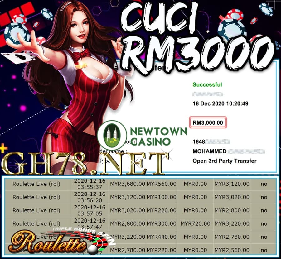 MEMBER MAIN NEWTOWN CUCI RM3000 !!!