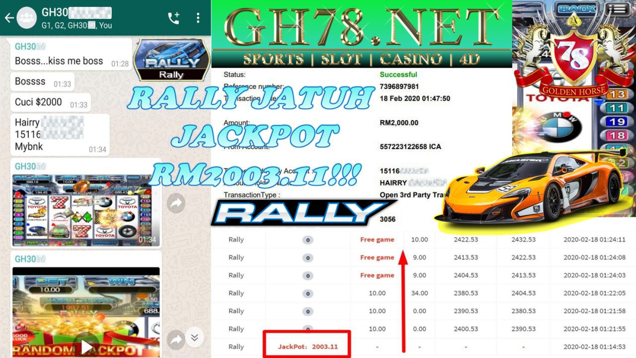 2020 NEW YEAR !!! MEMBER MAIN 918KISS, RALLY , WITHDRAW RM2000!!